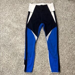 Athleta color block leggings size small